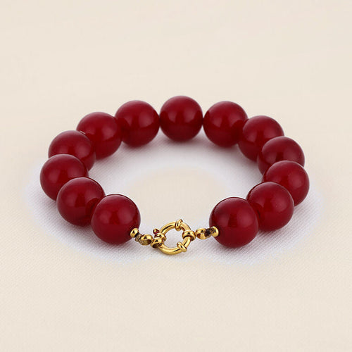STÉPH Armband – Bordeaux