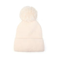 STÉPH Muts met Pompon – Beige – Beige