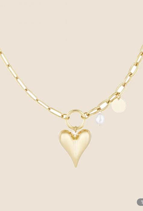 STÉPH Ketting Pearl Baby – Goud