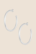 STÉPH Oorbellen Basic Groot – Zilver