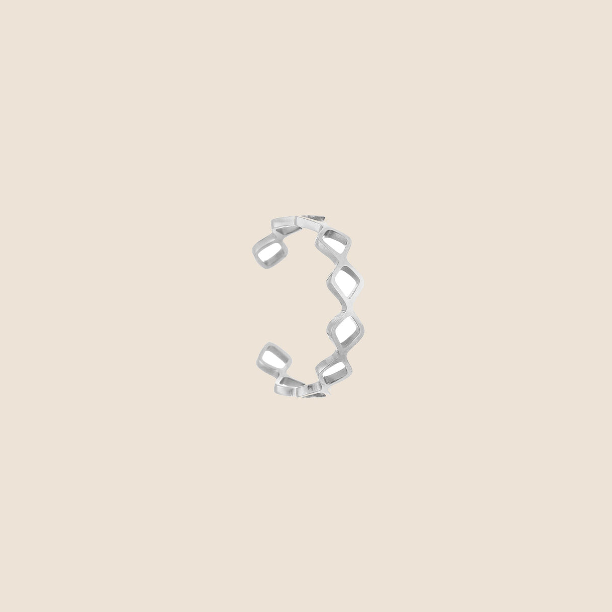 STÉPH Zilverkleurige Ring