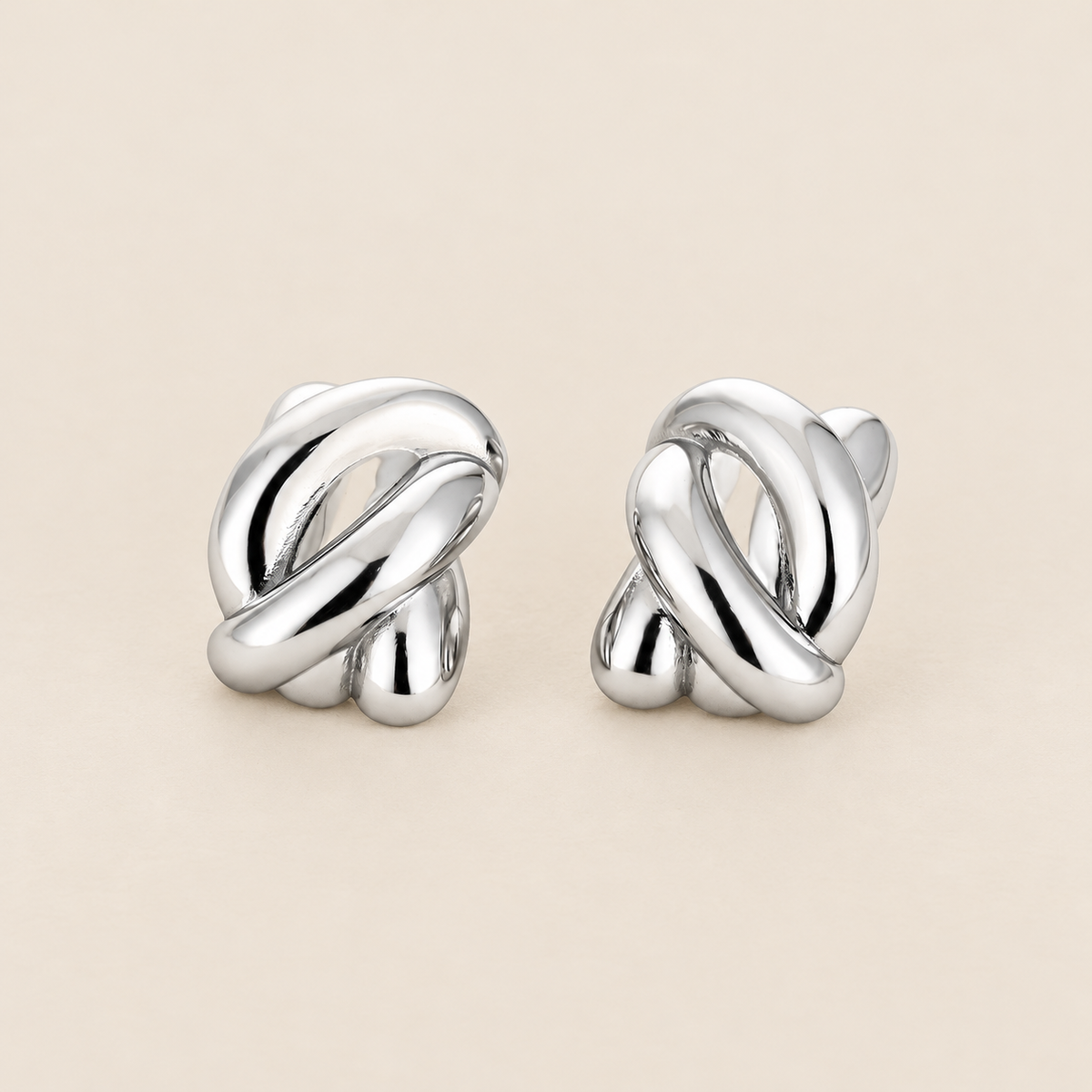STÉPH Oorbellen – Goud & Zilver – Zilver