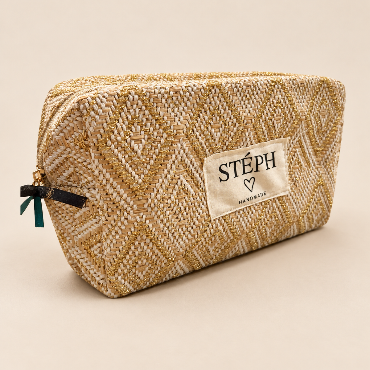 STÉPH Make-uptas Lumière – Beige & Goud – Beige & Goud