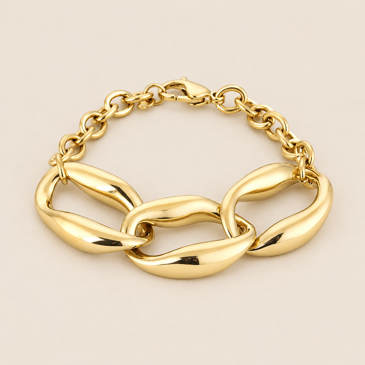 STÉPH Armband Solis – Goud, detailfoto