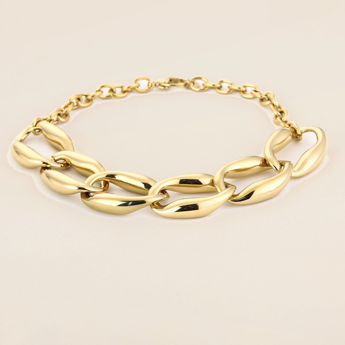 STÉPH goudkleurige choker
